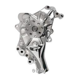Chrome Long Pump Engine Kit for Small Block Chevy 1969-1987 Direct Replacement