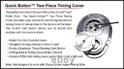 Cloyes 9-231 BIG BLOCK Chevy Quick Button Adjustable Aluminum Timing Cover