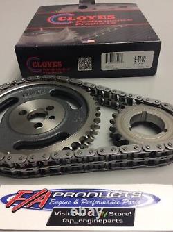 Cloyes 9-3100 Small Block Chevy Engine True. 250 Roller 3 Keyway Race Timing Set