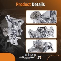 Complete Chrome Accessory Drive Kit for Chevrolet Small Block 283-400 LWP