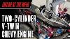 Custom Built Two Cylinder V Twin Chevy Engine
