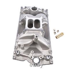 Dual Plane Vortec engines Air Gap Intake Manifold For Small Block Chevy 350 1996