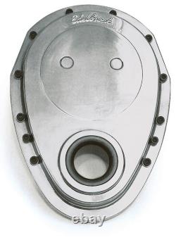 EDELBROCK 4240 ELITE SM BLK FRONT COVER For Use With Small Block Chevy Engine
