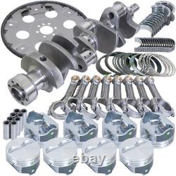 Eagle Small Block Chevy Street & Strip Rotating Assembly 383 ci, 1 Piece Rear