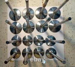 Eaton big block Chevy stainless steel engine valves, 427,396 with umbrella seals