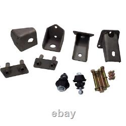 Economy Jeep YJ Small Block Chevy SBC Conversion V8 V6 Motor Mounts Rubber Iso