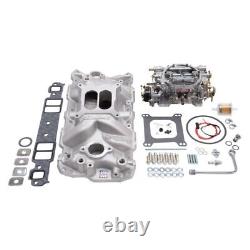 Edelbrock 2021 for Manifold And Carb Kit Performer Eps Small Block Chevrolet