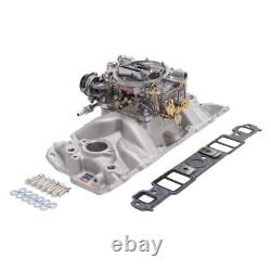 Edelbrock 2021 for Manifold And Carb Kit Performer Eps Small Block Chevrolet