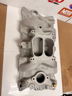 Edelbrock 2101 Performer Intake Manifold 55-86 Small Block Chevy 262-400ci