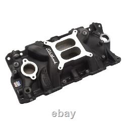 Edelbrock 27013 1955-86 Small Block Chevy Performer EPS Intake Manifold Black