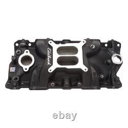 Edelbrock 27013 1955-86 Small Block Chevy Performer EPS Intake Manifold Black