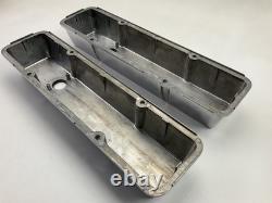 Edelbrock 4262 Elite Series Valve Cover Set, SBC Small Block Chevy 305 350 400