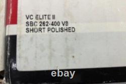 Edelbrock 4262 Elite Series Valve Cover Set, SBC Small Block Chevy 305 350 400