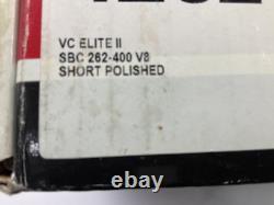 Edelbrock 4262 Elite Series Valve Cover Set, SBC Small Block Chevy 305 350 400