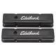 Edelbrock 4643 Engine Valve Cover Set Fits Chevrolet Small-block Gen I265 4.3l