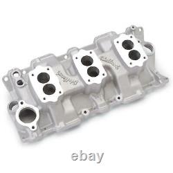 Edelbrock 5419 1955-86 Small Block Chevy Three Deuce Intake Manifold