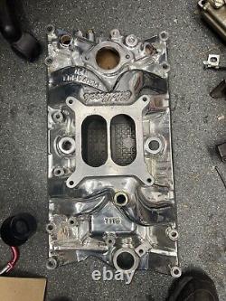 Edelbrock 7116 Performer RPM Small Block Chevy Vortec Intake Endurashine