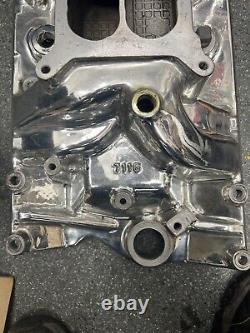 Edelbrock 7116 Performer RPM Small Block Chevy Vortec Intake Endurashine