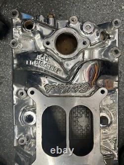 Edelbrock 7116 Performer RPM Small Block Chevy Vortec Intake Endurashine