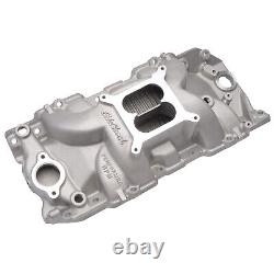 Edelbrock 7163 Big Chevy Rectangular Port Performer RPM 2-R Intake Manifold