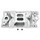 Edelbrock 7501 Rpm Air-gap Intake Manifold 1955-86 Small Block Chevy 262-400