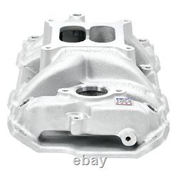 Edelbrock 7501 RPM Air-Gap Intake Manifold 1955-86 Small Block Chevy 262-400