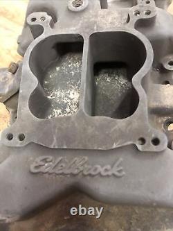 Edelbrock Performer 2101 Small Block Chevy SBC Aluminum Intake Manifold 350 400