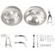 Engine Accessory Drive Lwp Kit For Chevy Small Block 283-350 1963-87 Long Pump