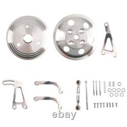 Engine Accessory Drive LWP Kit for Chevy Small Block 283-350 1963-87 Long Pump