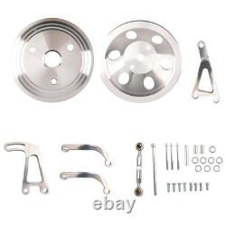 Engine Accessory Drive LWP Kit for Chevy Small Block 283-350 1963-87 Long Pump
