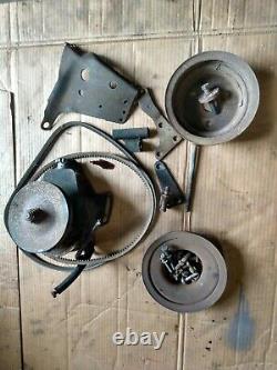 Engine Bracket Pulleys Chevy V8 Small Block Sbc 5.0 5.7 Alternator Power Steerin