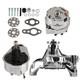 Engine Kit Direct Fit For Small Block Chevy 1969-1987 Chrome Long Water Pump