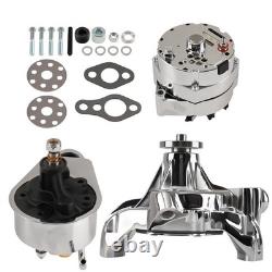 Engine Kit Direct Fit for Small Block Chevy 1969-1987 Chrome Long Water Pump