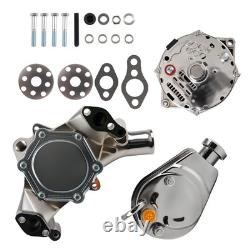 Engine Kit Direct Fit for Small Block Chevy 1969-1987 Chrome Long Water Pump