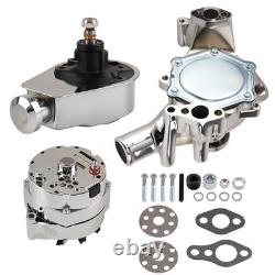 Engine Kit Direct Fit for Small Block Chevy 1969-1987 Chrome Long Water Pump