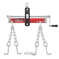 Engine Lever, Four Point Mount, 1,500 Lb, fits Small Block/Big Block Chevy