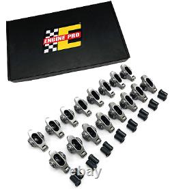 Engine Pro 7/16 1.5 Steel Roller Rocker Arms Set Chevrolet SBC 305 350 383