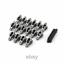 Engine Pro 7/16 1.5 Steel Roller Rocker Arms Set Chevrolet SBC 305 350 383