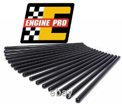 Engine Pro 7.650 1010 Hardened 5/16 Pushrods Set for Chevrolet. 150 Short