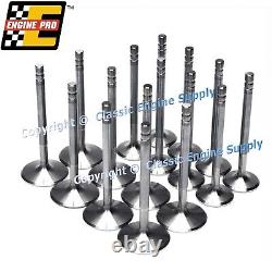 Engine Pro sb Chevy Stainless Steel Intake & Exhaust Valves 1.94 & 1.5 x 4.910