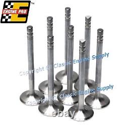 Engine Pro sb Chevy Stainless Steel Intake & Exhaust Valves 1.94 & 1.5 x 4.910