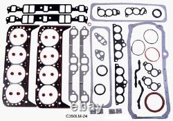 Engine Rebuild Kit for 1993-1995 Chevrolet SBC GM 350 5.7L withFlat Top Pistons