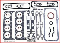 Engine Rebuild Overhaul Kit for 1987-1992 Chevrolet SBC 305 5.0L V8