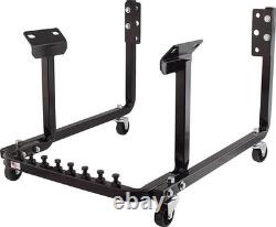 Engine Stand for Small & Big Block Chevy with Casters, Steel Construction