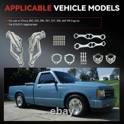 Engine Swap SS Headers For Small Block Chevy Blazer S10 S15 2WD 350 V8 GMC NEW