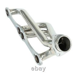Engine Swap SS Headers For Small Block Chevy Blazer S10 S15 2WD 350 V8 GMC New3Y