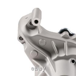 Engine Water Pump 2Grooves Crankshaft Pulley for Small Block Chevy 1969-1989