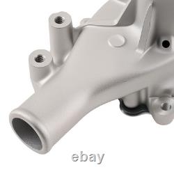 Engine Water Pump 2Grooves Crankshaft Pulley for Small Block Chevy 1969-1989