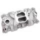 Engine Works 71350 Stage 1 Small Block Chevy Dual Plane Intake Manifold, Satin