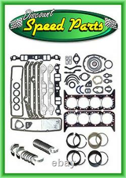 Enginetech Engine Rebuild 65-69 Big Block Chevy 396 Re-ring Kit Rings Bearings